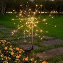 Flor Garden - Led Solar - Fogos de Artifício [Decoração de Natal]