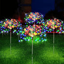 Flor Garden - Led Solar - Fogos de Artifício [Decoração de Natal]