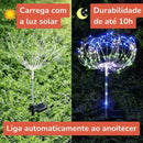 Flor Garden - Led Solar - Fogos de Artifício [Decoração de Natal]
