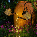 Regador Encantado LEDs Solar + Suporte [Carregamento Solar]