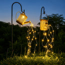 Regador Encantado LEDs Solar + Suporte [Carregamento Solar]