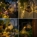 Regador Encantado LEDs Solar + Suporte [Carregamento Solar]